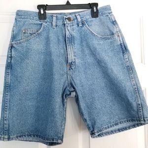 Vintage Wrangler Dad Shorts, High Rise, Cotton USA